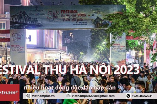 Nhiều hoạt động độc đáo, hấp dẫn tại Festival Thu Hà Nội 2023