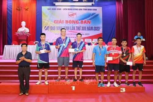 Giải Bóng bàn Cúp Báo Ninh Bình lần thứ 17