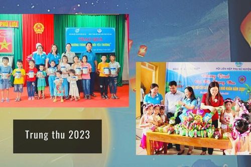 Hà Tĩnh, Thanh Hóa: Hội LHPN huy động hàng tỷ đồng tặng quà Trung thu cho trẻ em có hoàn cảnh khó khăn