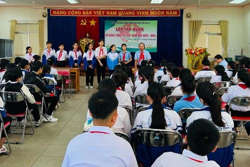 Gia Lai: 83 học viên tham gia lớp tập huấn kỹ năng công tác Đội