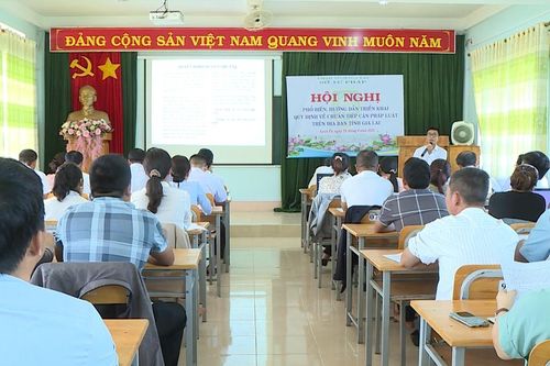 Gia Lai triển khai quy định về chuẩn tiếp cận pháp luật
