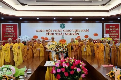 Thái Nguyên: Lễ Tự tứ kết thúc khóa hậu An cư kiết hạ Phật lịch 2567 tại trường hạ chùa Phù Liễn