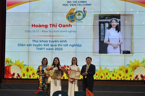 Học viện Tài chính khai giảng hệ đại học chính quy khóa 61