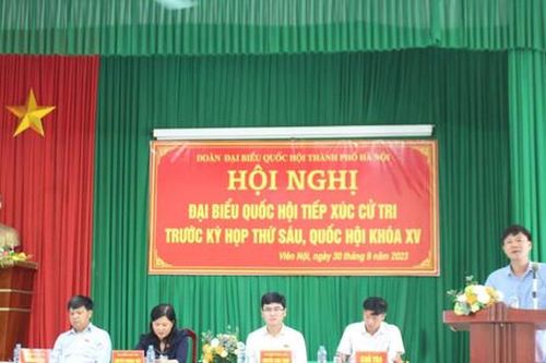 Cử tri Ứng Hòa kiến nghị mở rộng chính sách đối với người có công