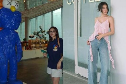 Street style sao Việt: Kỳ Duyên chụp ảnh cùng nhân vật hot, Thùy Tiên chọn đồ đơn giản đi cà phê