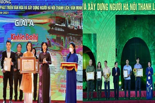 Giải báo chí về Phát triển văn hóa Hà Nội: Uy tín, chất lượng, lan tỏa