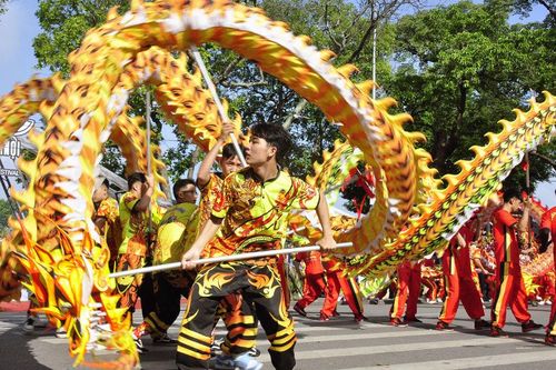 Rực rỡ sắc mầu Carnaval Thu Hà Nội