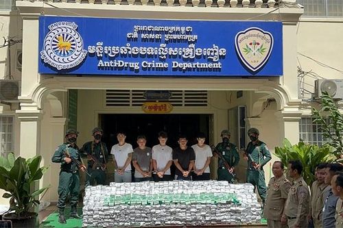 9 tháng đầu năm 2023, Campuchia bắt giữ hơn 14.700 nghi phạm ma túy