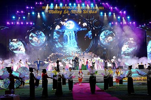 Tưng bưng khai mạc Lễ hội Văn hóa, Du lịch Mường Lò năm 2023