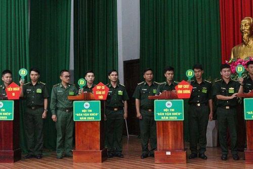 Hội thi 'Dân vận khéo' trong Bộ đội Biên phòng