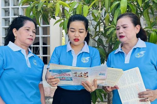 An Tân đa dạng hình thức tuyên truyền giảm nghèo về thông tin