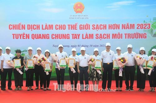Phát động Chiến dịch 'Làm cho thế giới sạch hơn' năm 2023