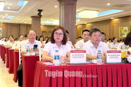 Agribank Tuyên Quang tập huấn nghiệp vụ tín dụng cho trên 200 cán bộ