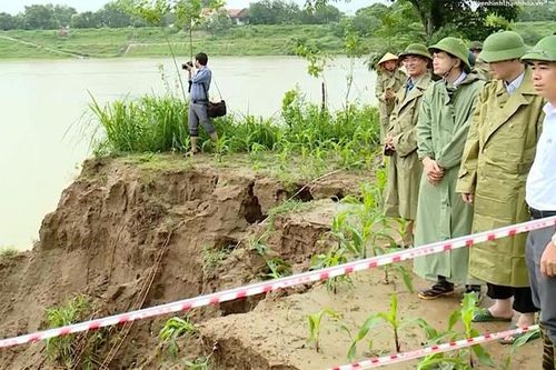 Vĩnh Lộc (Thanh Hóa): Sạt lở nghiêm trọng bờ tả sông Mã 'còn đâu bãi mía nương dâu'