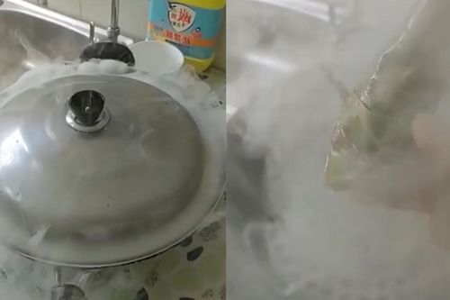 Hấp bánh thôi mà cứ như cảnh thiên đình trong phim 'Tây du ký'
