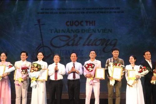 Trao 21 giải tài năng diễn viên cải lương toàn quốc 2023