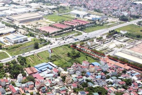 Đấu giá 36 thửa đất gần sân bay Nội Bài, khởi điểm từ 26 triệu đồng/m2