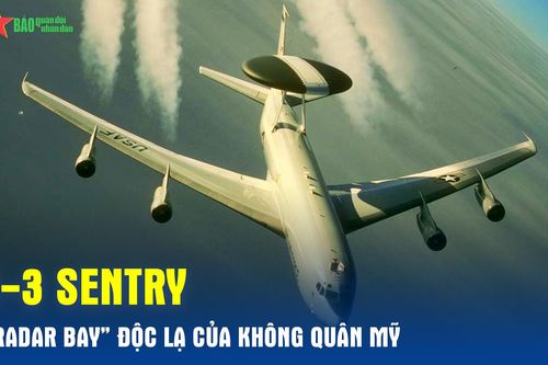E-3 Sentry - 'Radar bay' độc lạ của Không quân Mỹ