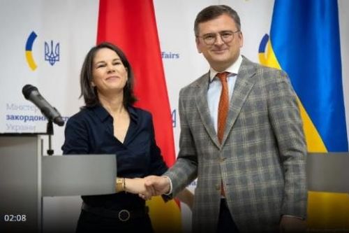 Ngoại trưởng Đức lại đến Ukraine, thể hiện sự ủng hộ 'không lay chuyển' đối với Kiev