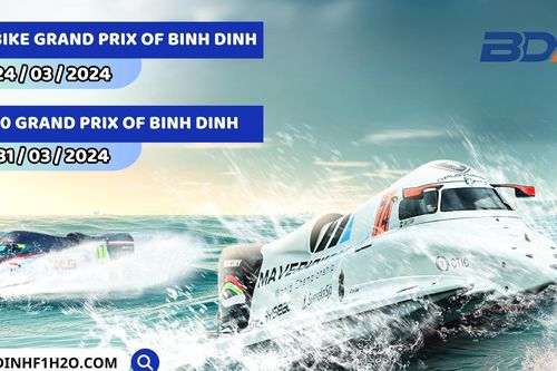 Giải đua thuyền máy nhà nghề quốc tế Bình Định Grand Prix sẽ nhiều kịch tính