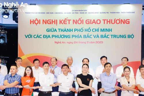 Nghệ An triển khai Thỏa thuận hợp tác phát triển kinh tế-xã hội với Thành phố Hồ Chí Minh
