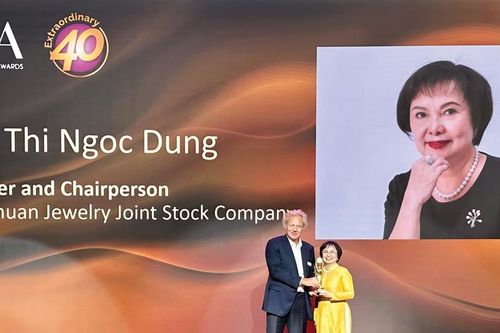 Nữ tướng PNJ được vinh danh '40 biểu tượng ngành kim hoàn thế giới'