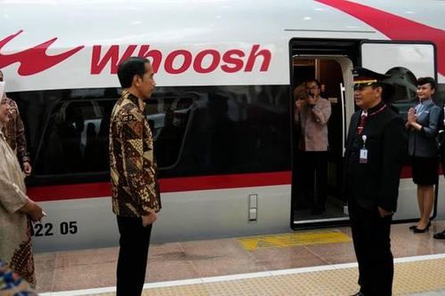 Indonesia khai trương tuyến đường sắt nhanh nhất Đông Nam Á