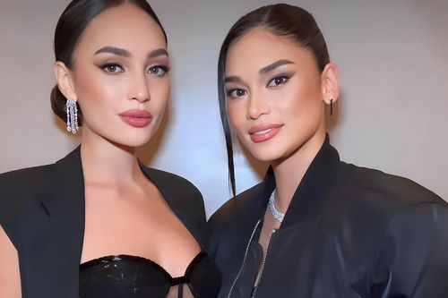 Pia Wurtzbach đọ sắc cùng đàn em, visual lấn lướt luôn cả đương kim HH Hoàn vũ