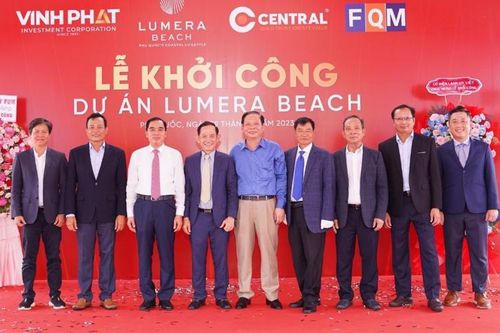 Chủ đầu tư Vinh Phát chính thức khởi công và ra mắt dự án Lumera Beach tại Phú Quốc