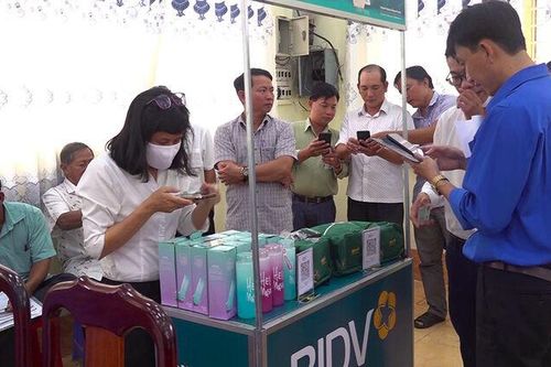 Tập huấn thanh toán điện tử, thanh toán không dùng tiền mặt ở huyện Thoại Sơn