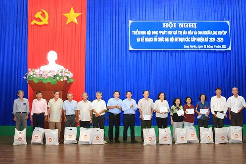 Triển khai nội dung kế hoạch về phát huy giá trị văn hóa và con người Long Xuyên xây dựng nếp sống văn hóa, văn minh đô thị