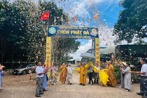 Bình Phước: Lễ thượng bảng và công bố quyết định thành lập chùa Phật Đà