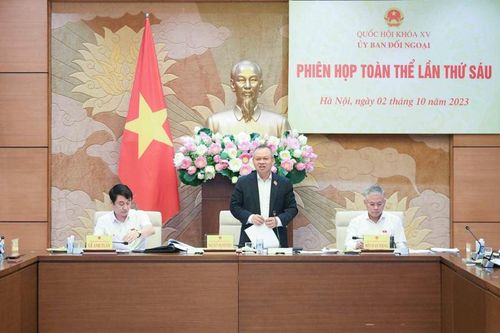 Ủy ban Đối ngoại họp phiên toàn thể lần thứ Sáu