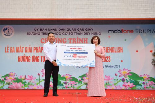Chính thức ra mắt giải pháp MobiEnglish trên mobiEdu