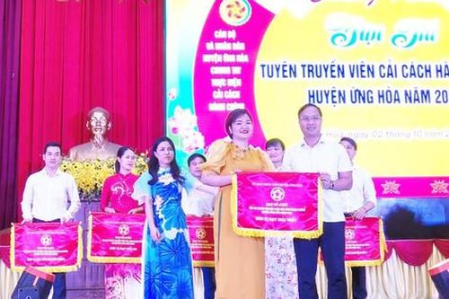 Ứng Hòa: Chung khảo Hội thi tuyên truyền viên cải cách hành chính