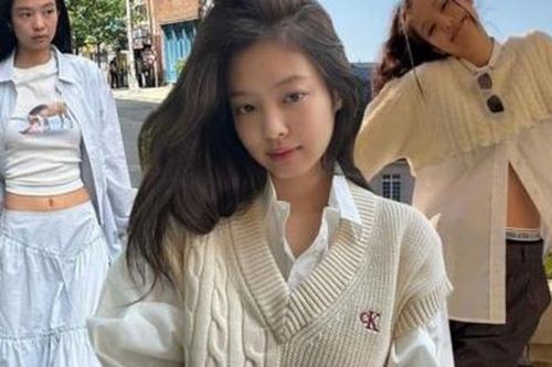 Bao nhiêu lần diện áo sơ mi là bấy nhiêu lần Jennie ghi điểm với các chiêu mix đồ cực 'bén'