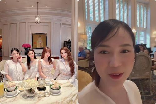 'Hot girl 50 tỷ' lộ vóc dáng tròn vo sau khi 'lên phường'