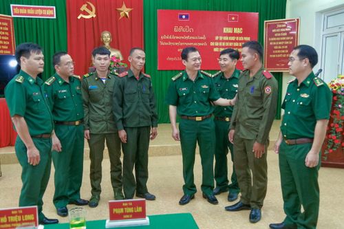 BĐBP Thừa Thiên Huế: Khai mạc tập huấn nghiệp vụ Biên phòng cho cán bộ Quân đội nhân dân Lào