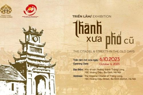 Triển lãm về Hà Nội - 'Thành xưa, phố cũ'