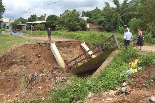 Bình Phước: Huy động lực lượng tập trung khắc phục hậu quả mưa lũ
