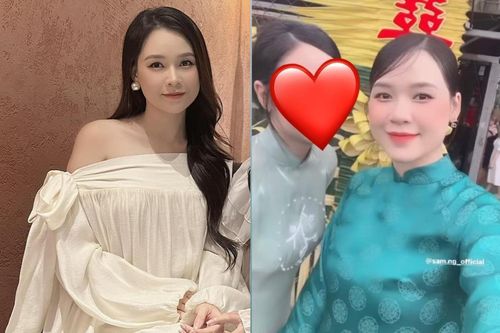 Sam 'trượt tay' để lộ vòng 2 to bất thường giữa tin đồn mang bầu