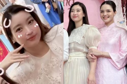 Đỗ Mỹ Linh diện trang phục kín bưng, sắc vóc thế nào hậu sinh nở?