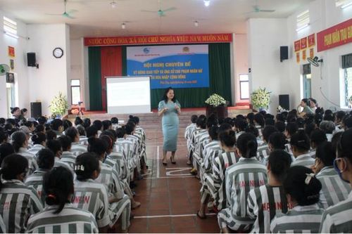 Hơn 500 phạm nhân nữ tham gia Hội nghị chuyên đề kỹ năng giao tiếp và ứng xử tái hòa nhập cộng đồng