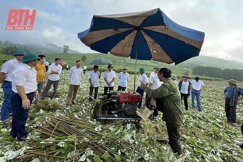 Huy động các nguồn lực thực hiện khâu đột phá về khoa học công nghệ tại Cẩm Thủy