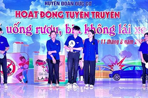 Tỉnh Đoàn Gia Lai phát động Cuộc thi an toàn giao thông trong học sinh THPT