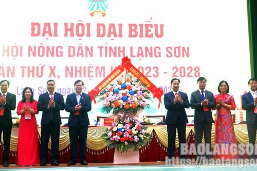 Khai mạc Đại hội đại biểu Hội Nông dân tỉnh Lạng Sơn lần thứ X, nhiệm kỳ 2023 – 2028