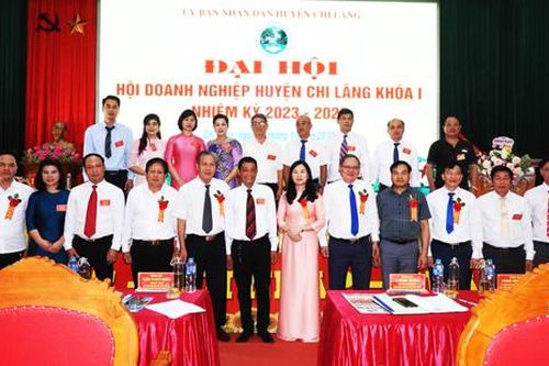 Đại hội Hội Doanh nghiệp huyện Chi Lăng khóa I nhiệm kỳ 2023-2028