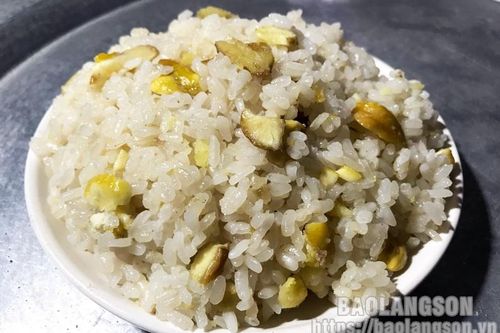 Thơm bùi xôi hạt dẻ