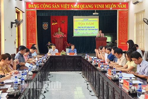 Tọa đàm công tác cắt giảm chi phí tuân thủ pháp luật
