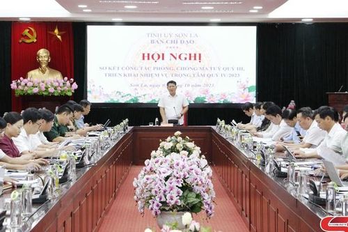 Tăng cường lãnh đạo, chỉ đạo công tác phòng, chống, kiểm soát ma túy
